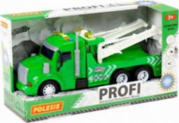  Polesie Polesie 86594 "Profi' samochód ewakuator z napędem, zielony, światło, dźwięk w pudełku