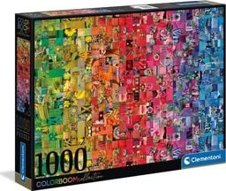  Clementoni Puzzle 1000el color boom Collage 39595