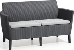 Allibert Podwójna sofa SALEMO - grafit