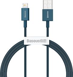 Kabel USB Baseus USB-A - Lightning 1 m Niebieski (CALYS-A03)