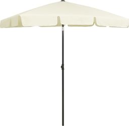  vidaXL Parasol plażowy, piaskowy żółty, 180x120 cm