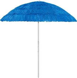  vidaXL Parasol plażowy niebieski 240 cm 
