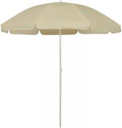 vidaXL Parasol plażowy piaskowy żółty 240 cm