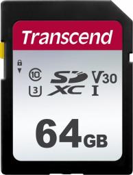 Karta Transcend 300S SDXC 64 GB Class 10 UHS-I/U1 V10 (1_751302)