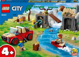  LEGO City Terenówka ratowników dzikich zwierząt (60301)