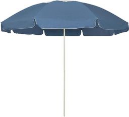 vidaXL Parasol plażowy niebieski 240cm