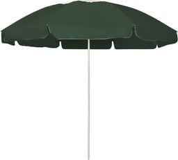 vidaXL Parasol plażowy zielony 240cm
