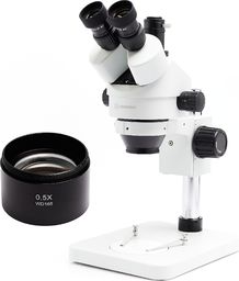 Mikroskop Techrebal Mikroskop trinokularowy Techrebal K10H 7-45X + Obiektyw 0,5x