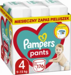 Pieluszki Pampers Pants 4, 9-15 kg, 176 szt.