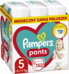 Pieluszki Pampers Pants 5, 12-17 kg, 152 szt.