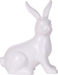  Beliani Figurka królik biała MORIUEX