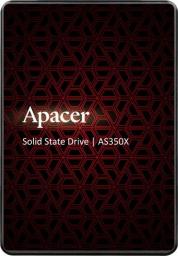 Dysk SSD Apacer AS350X 1TB 2.5" SATA III (AP1TBAS350XR-1)