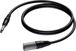 Kabel Procab Jack 6.3mm - XLR 1.5m czarny (CAB724/1.5)