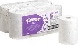 Kimberly-Clark Kimberly-Clark Kleenex Ultra Slimroll - Ręczniki papierowe w roli, 2 -warstwy, białe, 6 rolek - 100 m