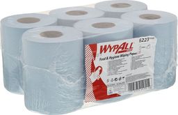 Kimberly-Clark Kimberly-Clark Wypall Reach - Higieniczne ręczniki papierowe w rolce z centralnym odwijaniem - Niebieskie