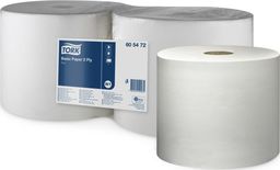 Tork Tork - Czyściwo papierowe w roli do podstawowych zadań, białe - 400 m