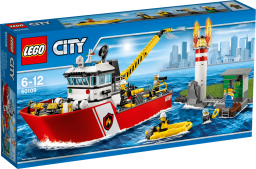  LEGO City Łódź strażacka (60109)
