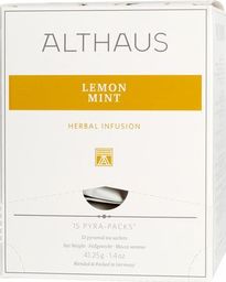  Althaus Althaus - Lemon Mint Pyra Pack - Herbata 15 piramidek