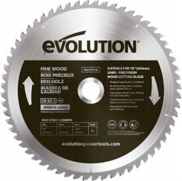  Evolution Piła widiowa do cięcia drewna Fine wood 255mm / 60z do pił ukośnych