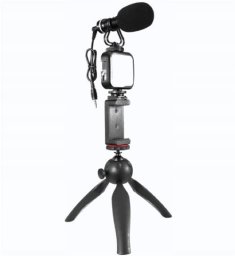 Selfie stick Xqisit XQISIT Social Media Recording Kit black