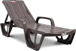 Allibert Plastikowy leżak FLORIDA - cappuccino