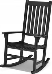 Costway Fotel bujany ogrodowy z drewna akacjowego (OP70305BK)