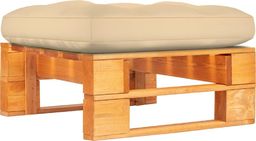  vidaXL Ogrodowy stołek z palet, impregnowane drewno sosnowe