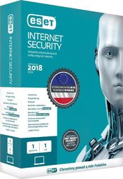  ESET Internet Security 3 urządzenia 12 miesięcy  (ESET/SOF/EIS/000/BOX 3U 12M/N)