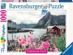  Ravensburger Puzzle 1000 elementów Skandynawskie Domek