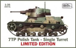 Ibg Model do sklejania IBG 7TP Polish Tank Single Turret Edycja limitowana