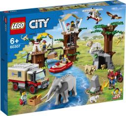  LEGO City Obóz ratowników dzikich zwierząt (60307)
