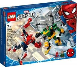  LEGO Marvel Spider-Man Bitwa mechów Spider-Mana i Doktora (76198)