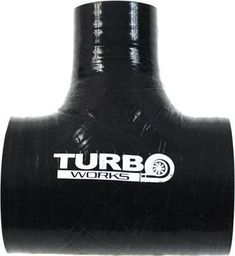  TurboWorks Łącznik T-Piece TurboWorks Black 70-9mm