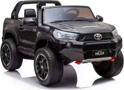 Import SUPER-TOYS ORYGINALNA TOYOTA HILUX, 2X12V10AH W WALIZCE,MP4, LAKIER, FULL OPCJA 4X4 /DKHL850