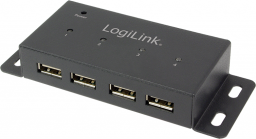 HUB USB LogiLink 4x USB-A 2.0 (UA0141A)