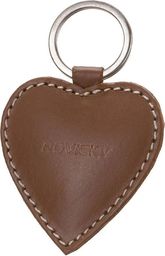Breloczek Rovicky Brelok do kluczy w kształcie serca ze skóry naturalnej Rovicky 