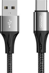 Kabel USB Joyroom USB-A - USB-C 1.5 m Czarny (6941237136022)