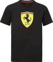 Scuderia Ferrari F1 Team Koszulka T-shirt dziecięca Classic PUMA Ferrari F1 2021 Black 92 cm (dzieci)