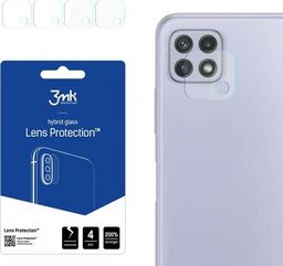  3MK Szkło hybrydowe na obiektyw aparatu 3MK Lens Protection Samsung Galaxy A22 5G [4 PACK]