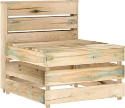  vidaXL Ogrodowa sofa środkowa z palet, impregnowane drewno sosnowe