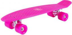 Deskorolka Hudora Skateboard Retro Pink fiszka 12135