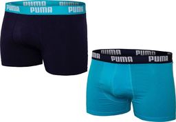  Puma Bielizna męska Puma Core Basic Boxer 2P niebieska 90682310 L
