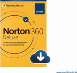 Norton 360 Deluxe - 50 GB Cloud-Speicher - 5 Devices, 1 Year - Box