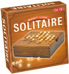  Tactic Wooden Classic Solitaire - 14025
