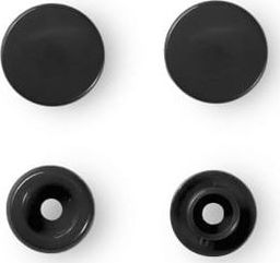 PRYM Napy Zatrzaski Plastikowe 12,4mm Czarne PRYM 30szt