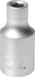  MJW Narzędzia Klucz nasadowy 1/4" 6-kąt 4 mm