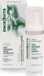 Macrovita Age Defense Face Serum z bio-oliwą z oliwek i niepokalankiem pieprzowym 30ml