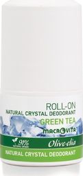  Macrovita Dezodorant roll-on z naturalnym kryształem GREEN TEA 50 ml