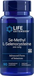  Life Extension Life Extension - Se-metylo-L-selenocysteina, 200mcg, 90 kapsułek roślinnych