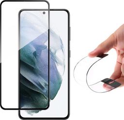  Wozinsky Wozinsky Full Cover Flexi Nano folia szklana szkło hartowane z ramką Samsung Galaxy S21+ 5G (S21 Plus 5G) czarny